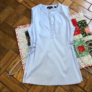 Theory light blue top size M